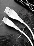 Fit Plus Fitplus Bianca B123 USB - Type-C Şarj Kablosu 2.4A 1mt