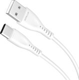 Fit Plus Fitplus Bianca B123 USB - Type-C Şarj Kablosu 2.4A 1mt