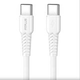 Technow Fitplus Bianca B543 Type-c - Type-c Flex 20w Pd 1Mt Şarj Kablosu