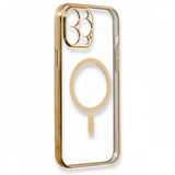 iPhone 12 Pro Kılıf Magsafe Özellikli Lazer Silikon Kapak