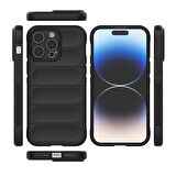 iPhone 14 Pro Kılıf Optimum Lens Çerçeveli Silikon Kapak