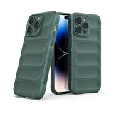 iPhone 14 Pro Kılıf Optimum Lens Çerçeveli Silikon Kapak