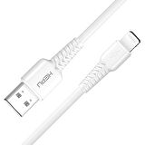 HEPU HP-424 Mild USB - iPh Lightning QC3.0 3.1A Şarj Kablosu 30cm Beyaz
