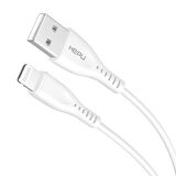 HEPU HP-419 Venus USB - iPh Lightning QC3.0 3.1A Şarj Kablosu 1mt Beyaz