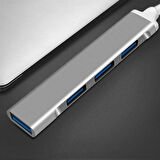 HEPU HP-B04 4in1 Type-C Girişli USB HUB Çoklayıcı