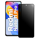 Bufalo Xiaomi Redmi Note 11 Pro ESD Anti Static Hayalet Privacy Cam Ekran Koruyucu