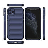 iPhone 11 Pro Max Kılıf Optimum Lens Çerçeveli Silikon Kapak