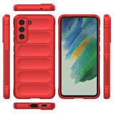Samsung Galaxy S21 FE Kılıf Optimum Lens Çerçeveli Silikon Kapak