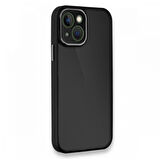 iPhone 15 Kılıf Freya Lazer Lens Kamera Çerçeveli Silikon Kapak