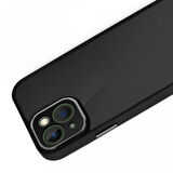 iPhone 15 Kılıf Freya Lazer Lens Kamera Çerçeveli Silikon Kapak