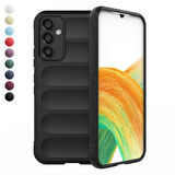 Samsung Galaxy A34 5G Kılıf Optimum Lens Çerçeveli Silikon Kapak