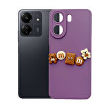 Xiaomi Redmi 13C Kılıf 3D M Bear Kamera Korumalı Silikon Kapak