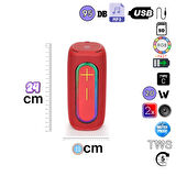 HEPU HP-S01 20W Taşınabilir Kablosuz Bluetooth Hoparlör