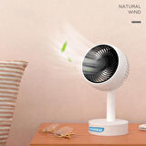 Fineblue FB-5005 3 Kademeli Masaüstü Şarjlı Mini Vantilatör