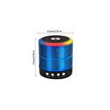 Auris KLN190 RGB Taşınabilir Bluetooth Hoparlör