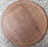 Micra Wood 2 adet 34cm Ahşap Yuvarlak Pasta Pizza Kahvaltı Sunum Tabağı tahtası Atıştırmalık