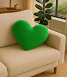 Teddy iç dolgulu kalp yastık, kalp yastık 
