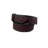 Fossil Bordo Suni Deri 4,5 cm Erkek Kemeri-130cm