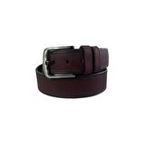 Fossil Bordo Suni Deri 4,5 cm Erkek Kemeri-115cm