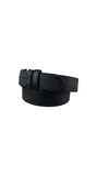 Fossil Siyah Suni Deri 4 cm Erkek Kemeri-130 Cm