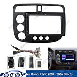 HONDA CİVİC VTEC-2001-2006 ARASI-9'' MULTİMEDYA ÇERÇEVESİ-DİREKSİYON UYUMLU-SOKETLİ-TEKNİK DESTEKLİ