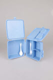 DEKOMUS İLE LİSANSLI FROZEN SALTO HIDDEN TRUTH ÇELİK MATARA 500 ML VE 2 KATLI BESLENME KABI YEMEK SETİ