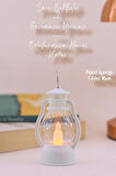 Led Mum Mini Kamp Tipi 1 Adet Pil Dahil Dumansız Alev Ledli  Dekor Işığı Beyaz PT430