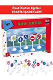 Özel Seri Renk Tanıma Trafik Kuralları Trafik İşaretleri Öğretici TRAFİK İŞARETLERİ 18 PARÇA