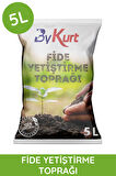 ByKurt Fide Yetiştirme Toprağı 5L Organik Tohum Çimlendirme ve Patlatma Harcı Zengin Karışım