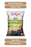 ByKurt Fide Yetiştirme Toprağı 5L Organik Tohum Çimlendirme ve Patlatma Harcı Zengin Karışım