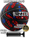 Basketbol Topu Pompalı TB-500 Buzzers Grafiti Kauçuk Dayanıklı Deep Channel Kabartma 7 NO