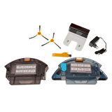Homend Alex Laser 1282H Moplu ve Haritalamalı Akıllı Robot Süpürge Siyah