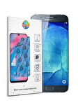 Samsung A8 Uyumlu Ekran Koruyucu Nano Esnek Micro Temperli Kırılmaz Cam Ekran Koruyucu