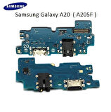 Samsung A20 Şarj Mikrofon ve Kulaklık Bordu