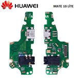 Huawei Mate 10 Lite Şarj Kulaklık Soket Mikrofon Bordu RNE-L01