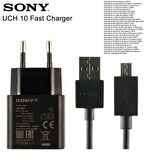 Sony Z2-Z3-Z5-E4-C5 Hızlı Şarj Aleti Cihazı ve Usb Kablosu