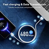 Xiaomi Turbo Hızlı Şarj Kablosu 6a Type-C