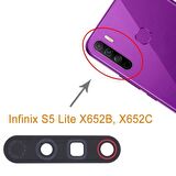 Infinix S5 Lite X652B X652C Arka Kamera Lens Camı