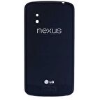 Lg Nexus 4 Arka Kapak Cam Pil Batarya Kapağı E960 Siyah