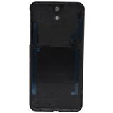 Htc One E9 Arka Kapak Yapışkanlı Pil Batarya Kapağı - Siyah