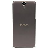 Htc One E9 Arka Kapak Yapışkanlı Pil Batarya Kapağı - Siyah