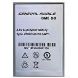 General Mobile Gm8 Go Pil Batarya