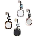 İphone 6s Uyumlu Home Tuşu Orta Tuş Filmi Flexi - Gri