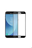 Galaxy J7 Prime Davin 5D Cam Ekran Koruyucu Siyah