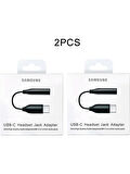 Samsung Tip C 3.5mm Kulaklık Jakı Adaptörü USB C Samsung S22 S21 S20 Not 20 Ultra 10 Artı Fe Için 3,5 mm Aux Ses Dönüştürücü