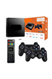 M90 Mini Kablosuz 10000+ Oyun TV/Android Tv Uyumlu 2.4G Atari Oyun Konsolu Gamebox