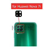 Huawei Nova için 7i arka kamera cam Lens arka kamera cam