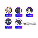 ŞARJLI BARET LAMBASI OSL LED WATTON WT-065