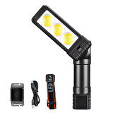 ŞARJLI MIKNATISLI ÇALIŞMA LAMBASI KAFA IŞIĞI WATTON WT-706