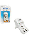Pil Şarj Aleti Aa 9V Aaa Beston BST-C812
